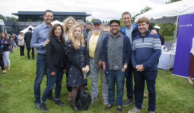 Paula Shneer at the Canadian Film Centre's annual barbecue